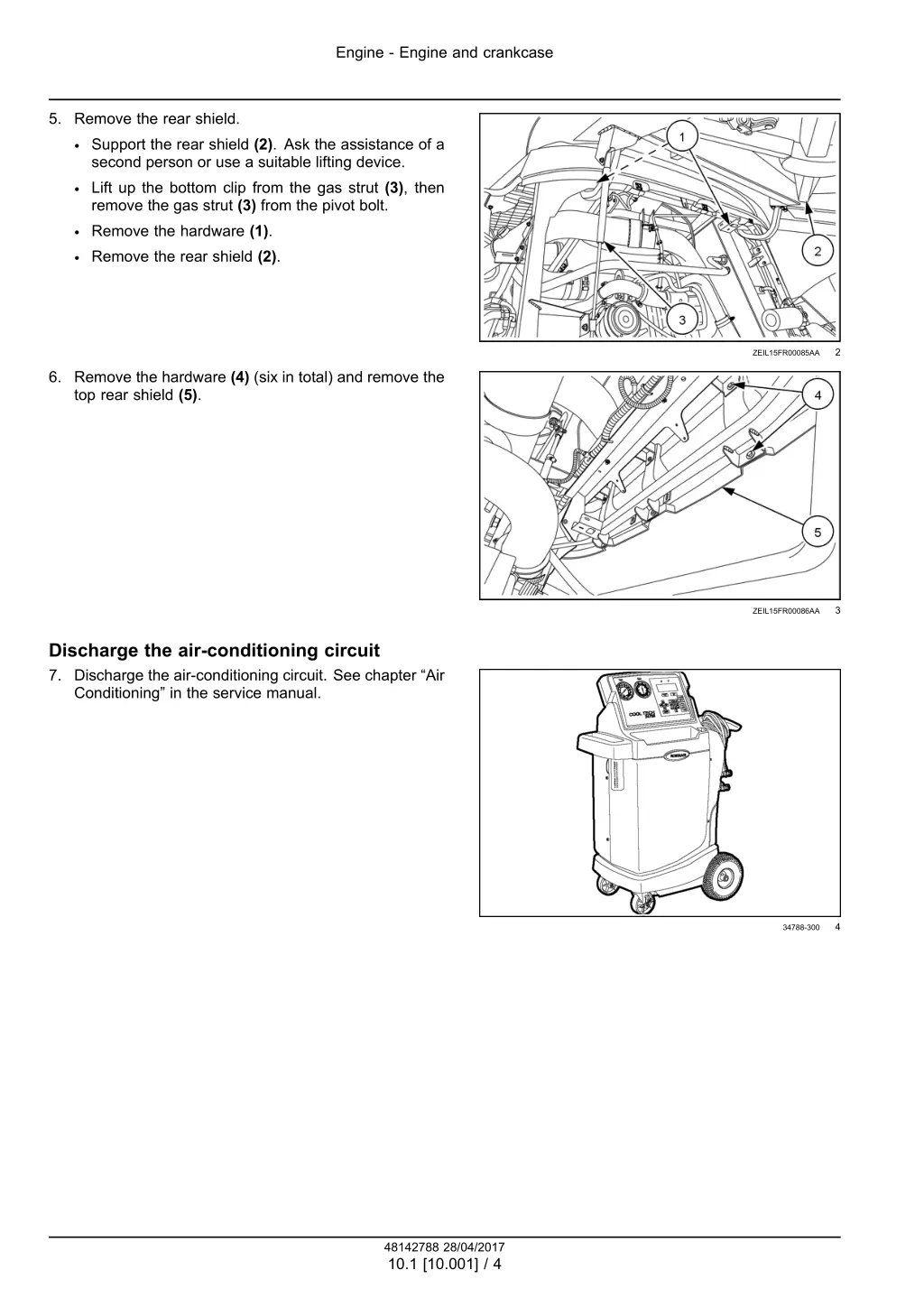 engine engine and crankcase 1