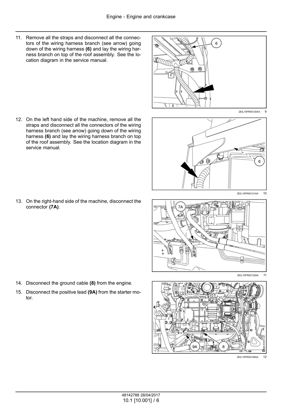 engine engine and crankcase 3