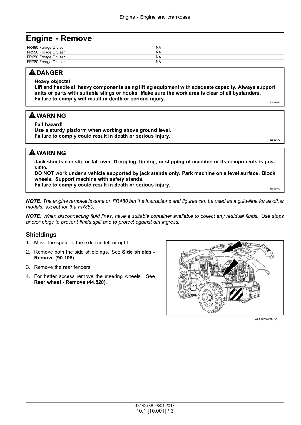 engine engine and crankcase