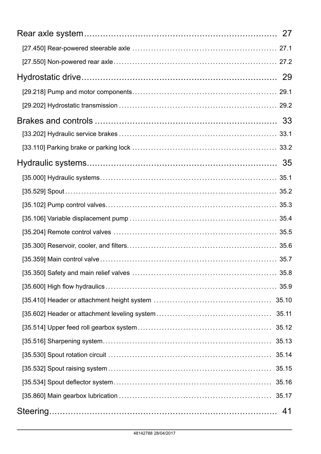 rear axle system 27
