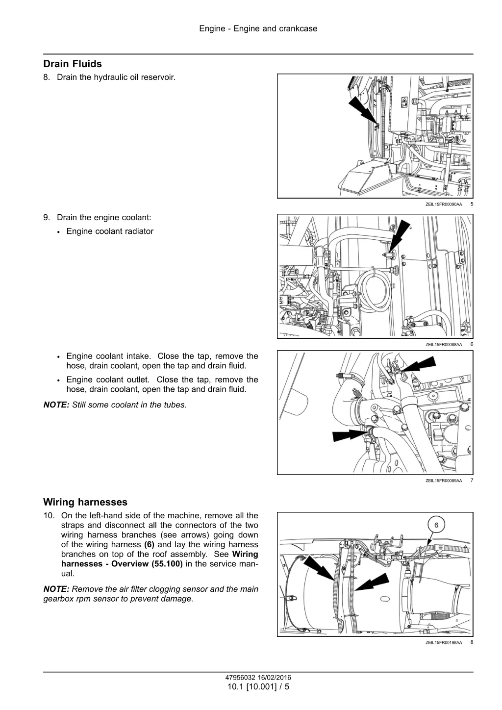 engine engine and crankcase 2
