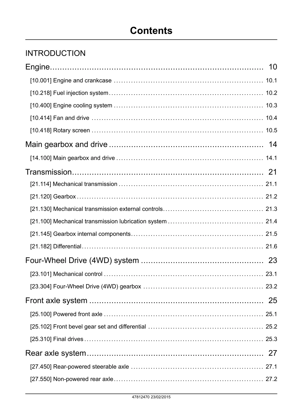 contents