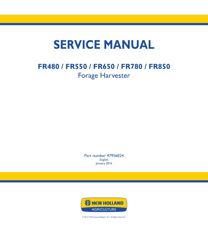 service manual