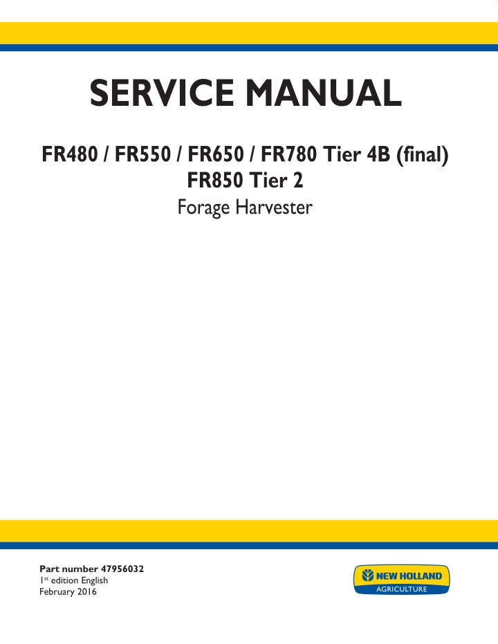 service manual