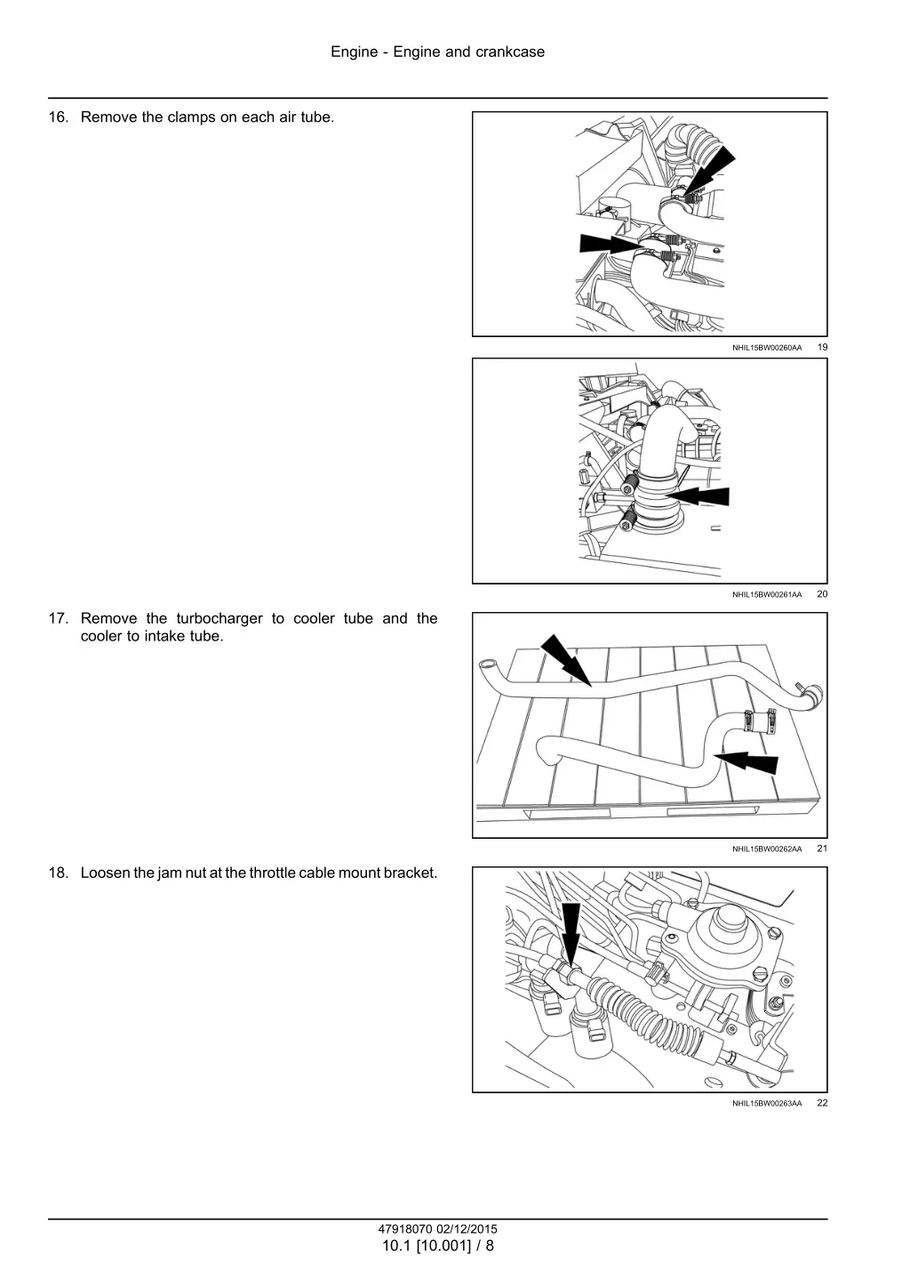 engine engine and crankcase 5