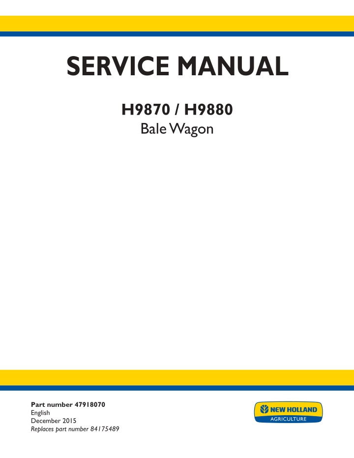 service manual