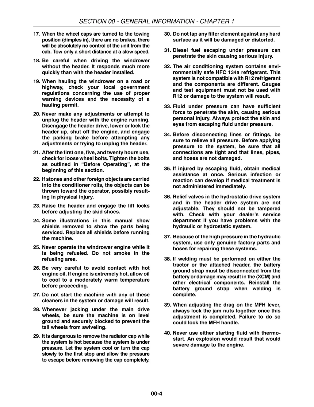 section 00 general information chapter 1 2