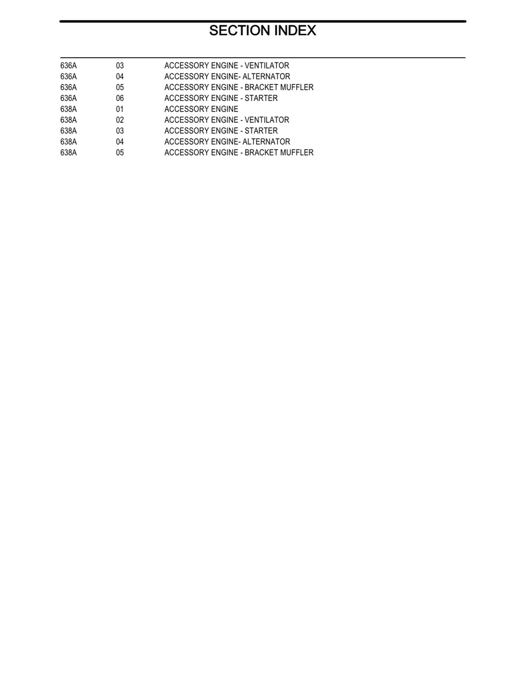 section index section index 1
