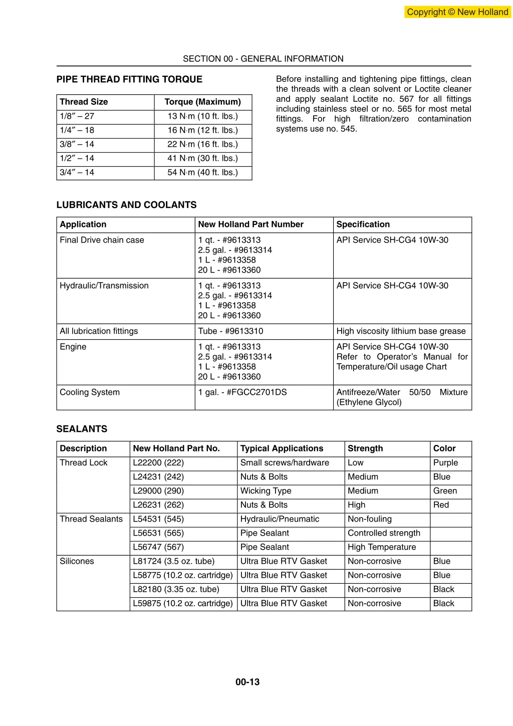 section 00 general information 11
