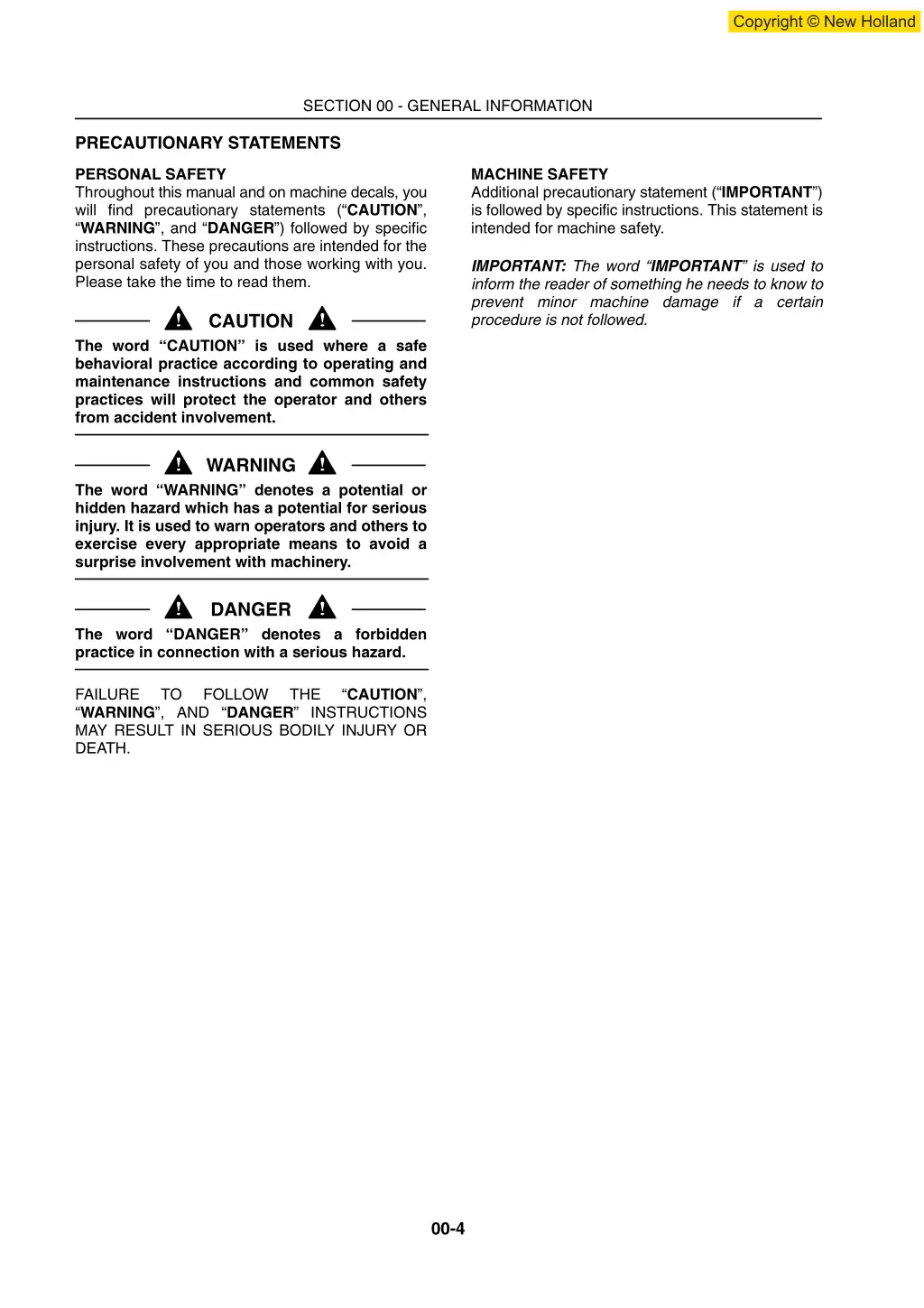 section 00 general information 2
