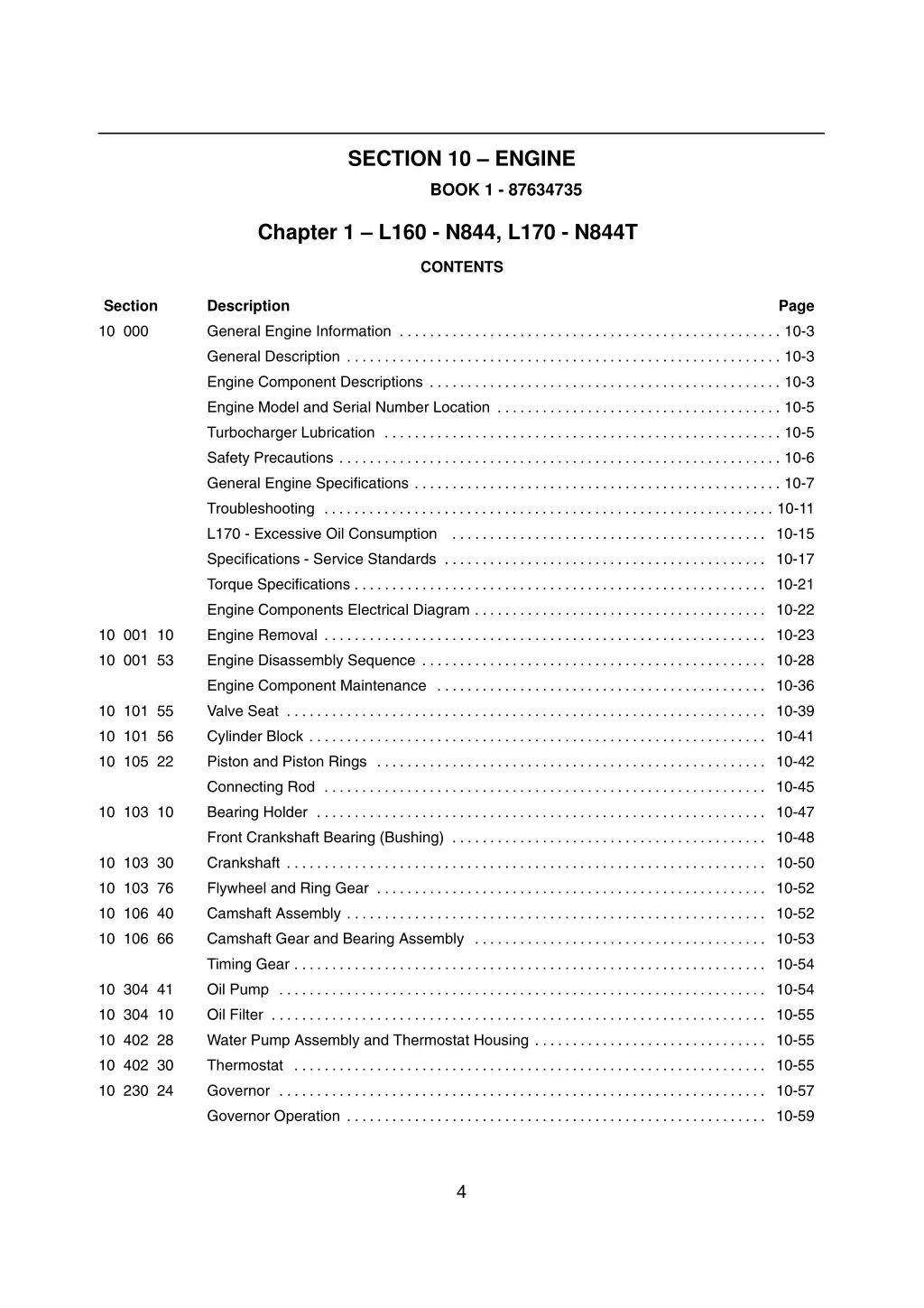 section 10 engine
