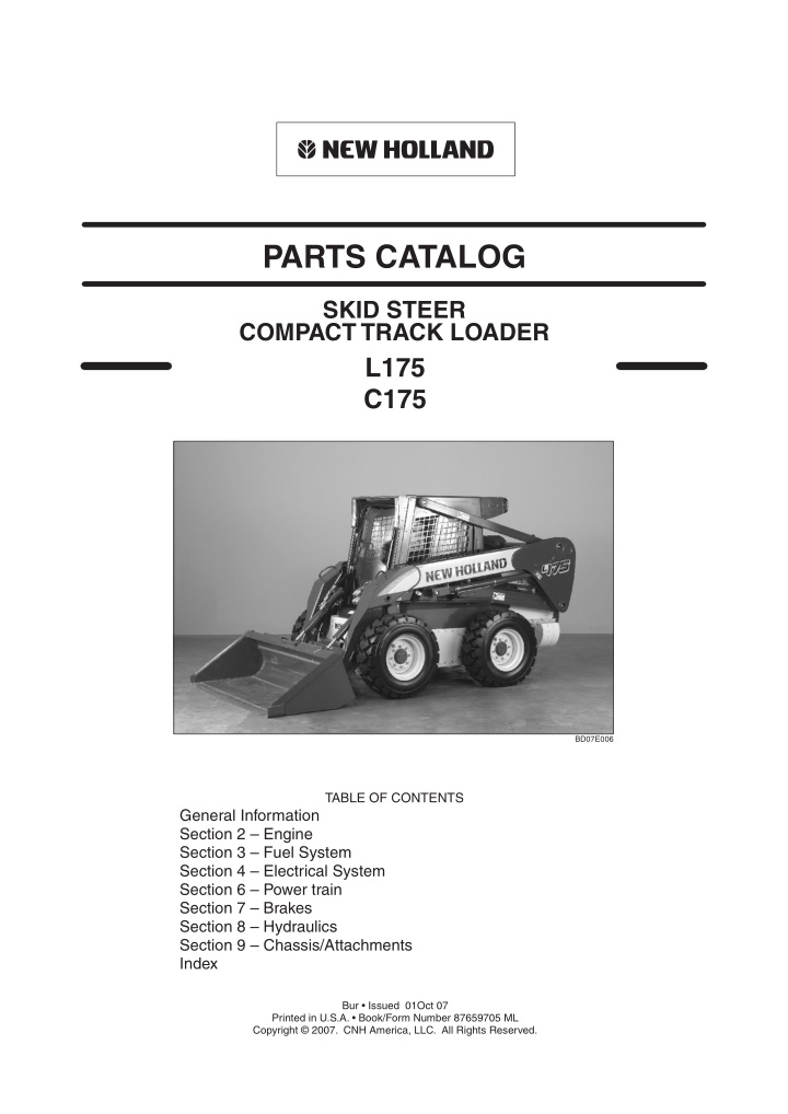 parts catalog