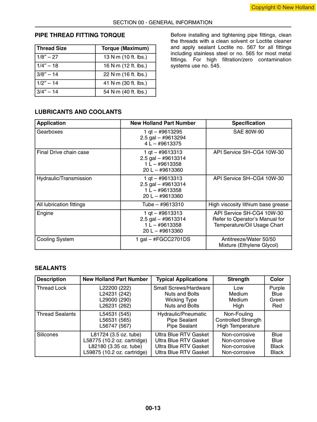 section 00 general information 11