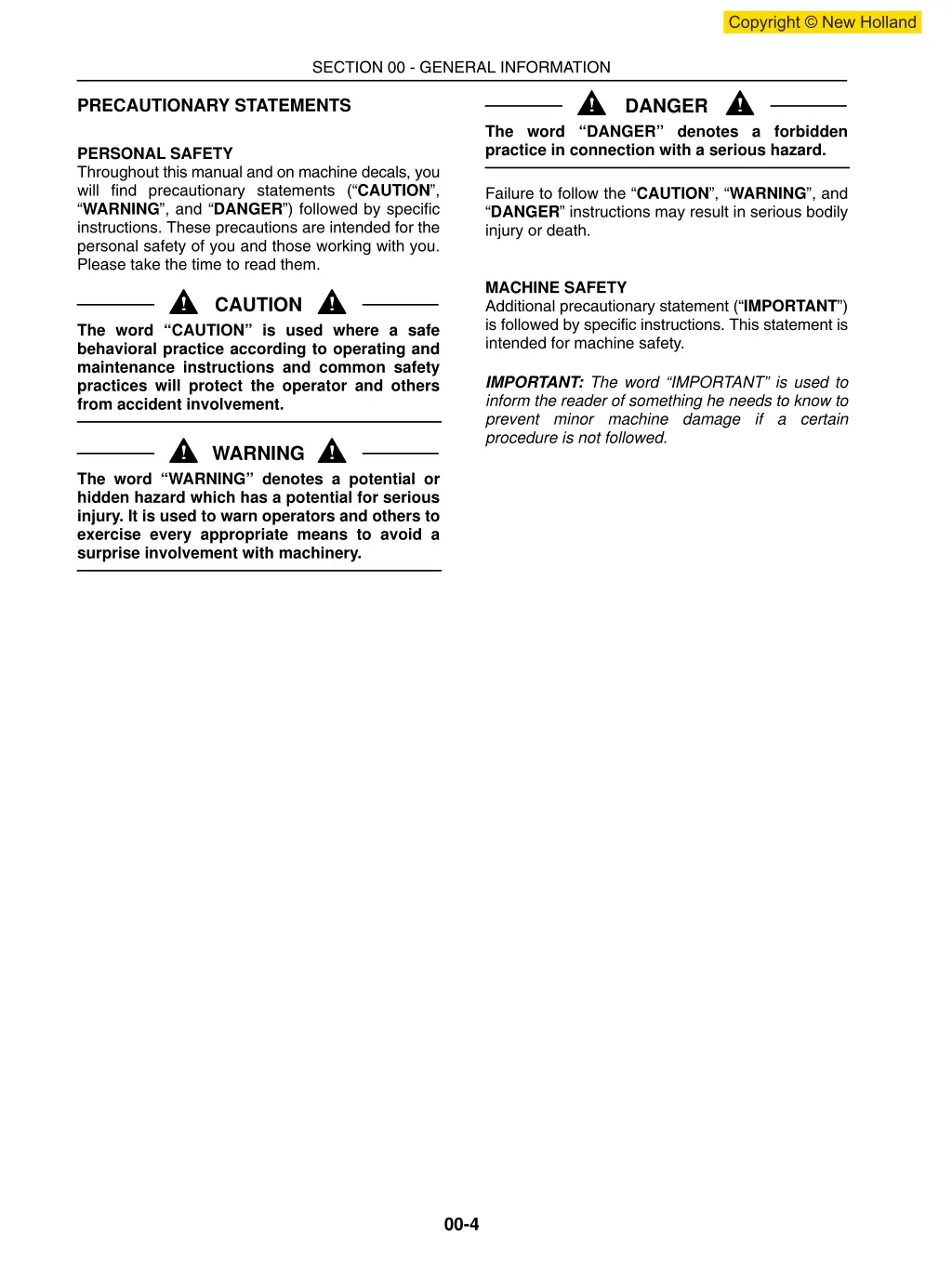 section 00 general information 2