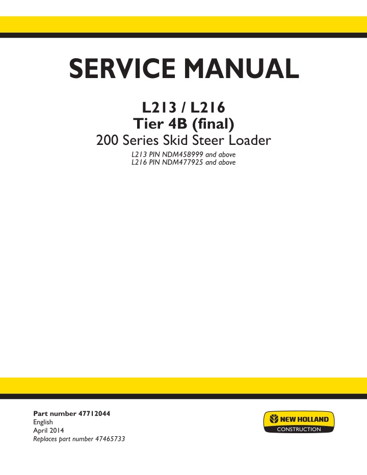 service manual
