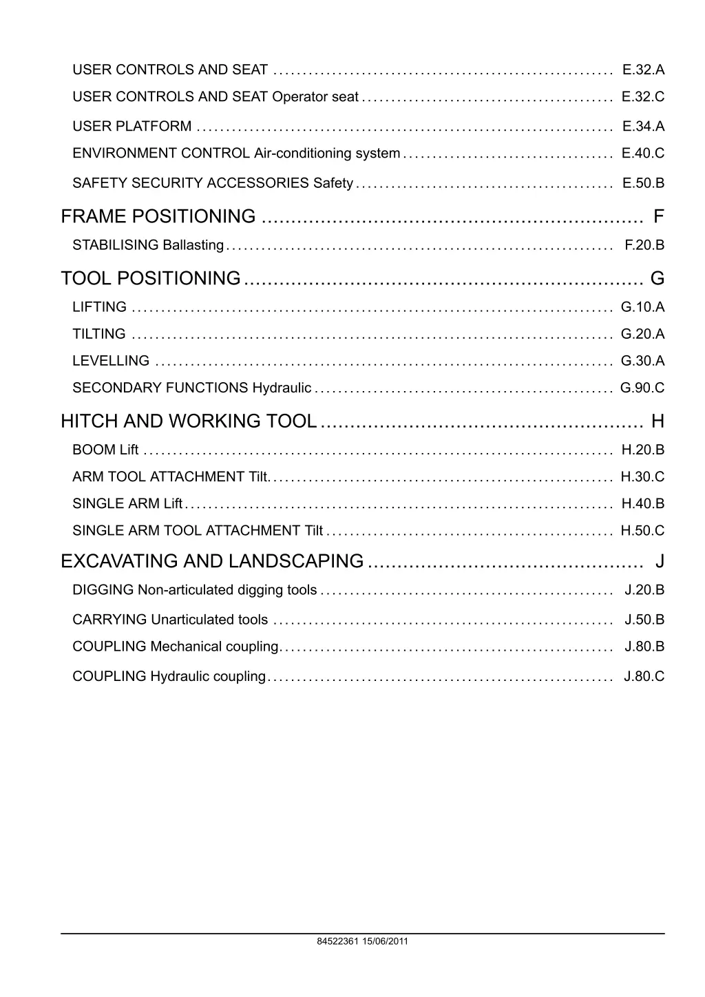 user controls and seat e 32 a