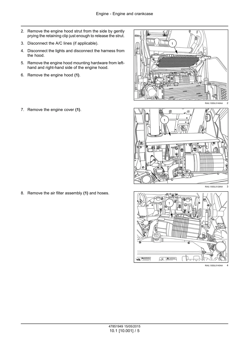 engine engine and crankcase 2