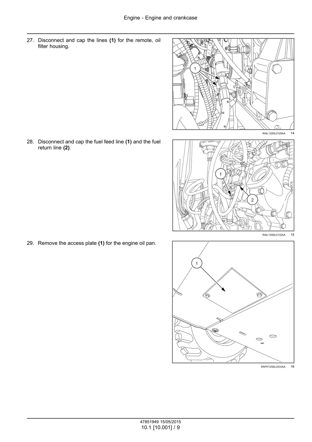 engine engine and crankcase 6