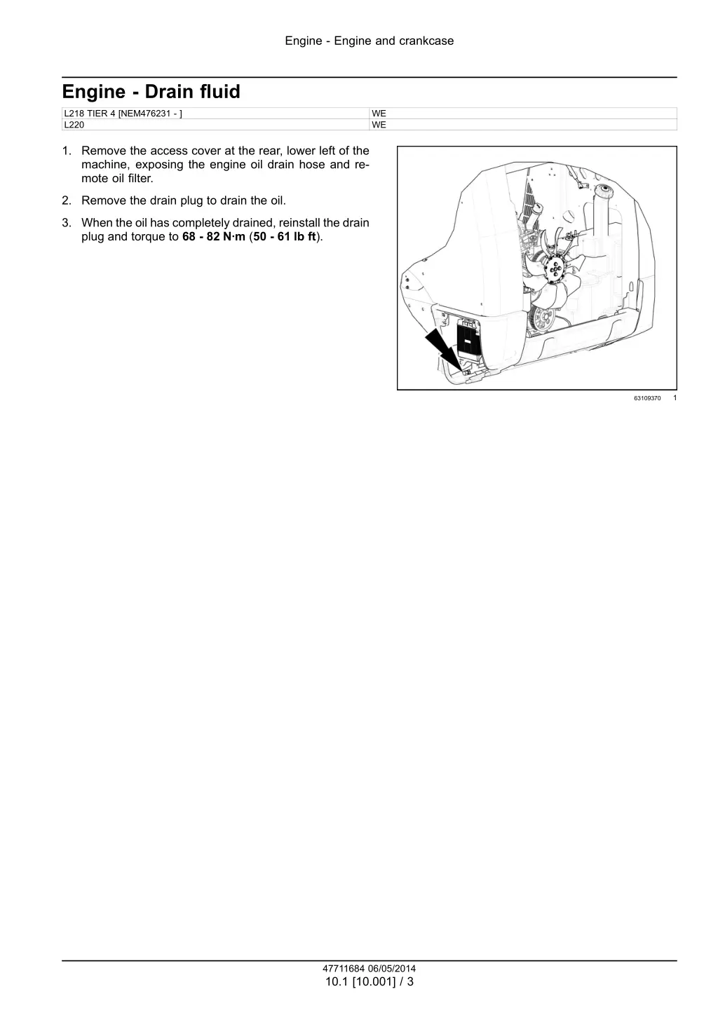 engine engine and crankcase