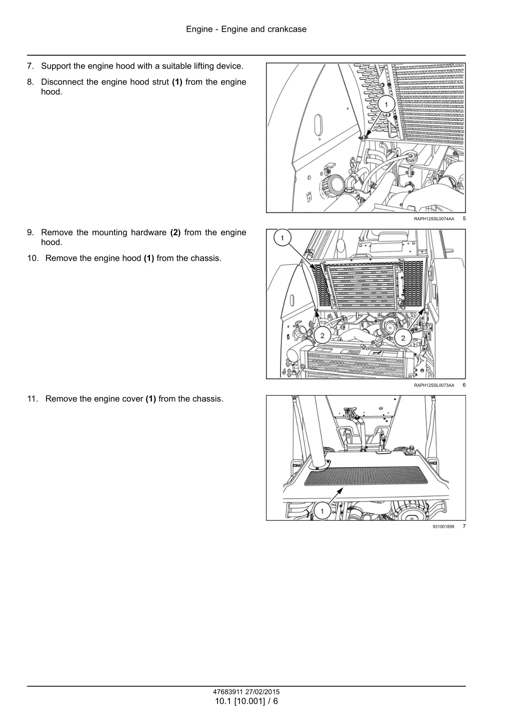 engine engine and crankcase 3