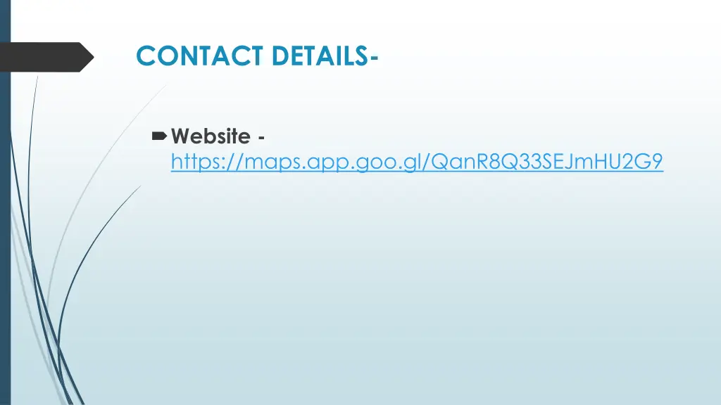 contact details