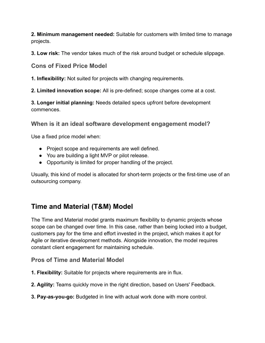 2 minimum management needed suitable