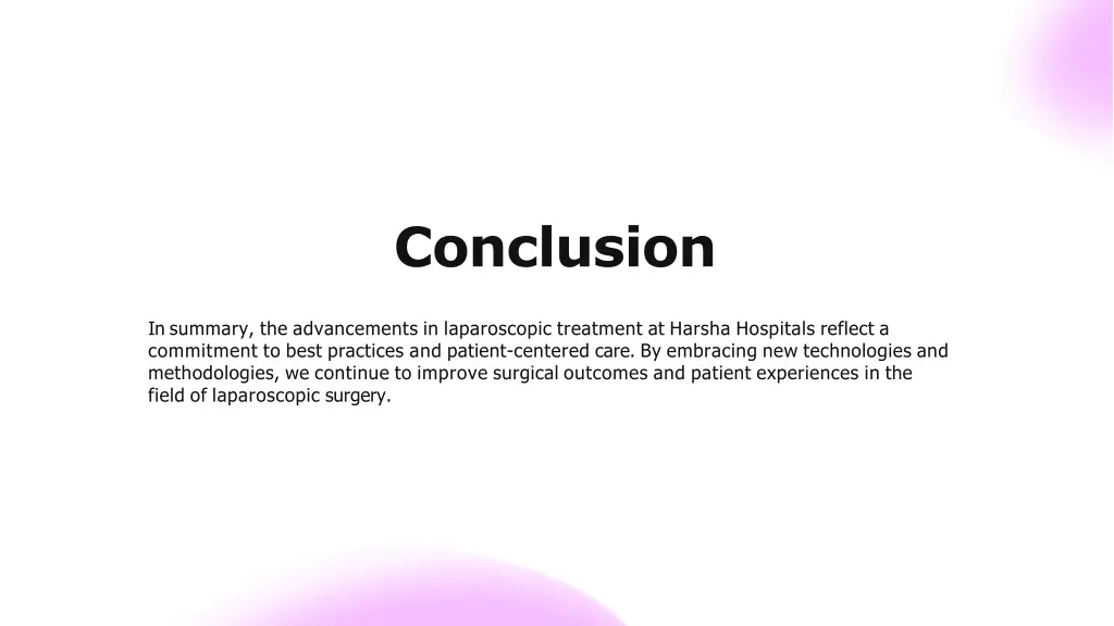 conclusion