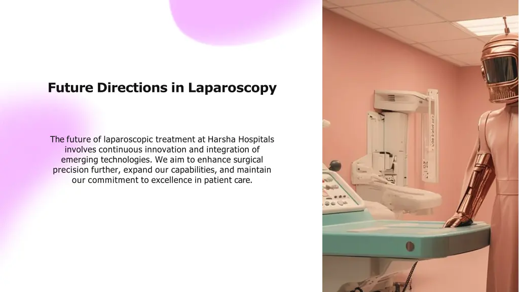 future directions in laparoscopy