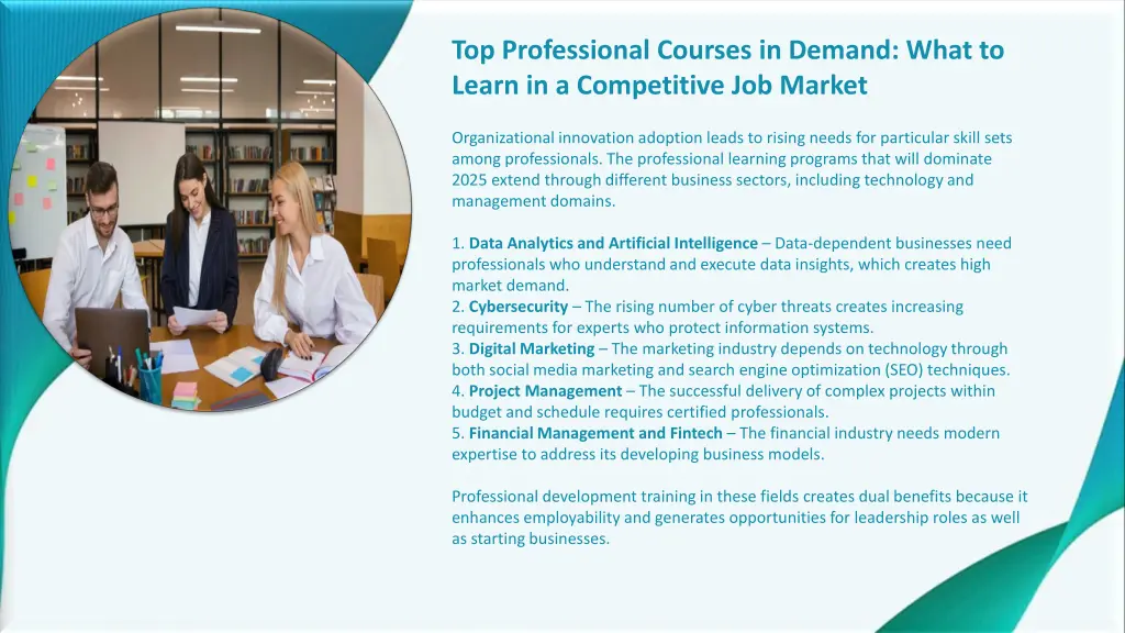 top professional courses in demand what to learn