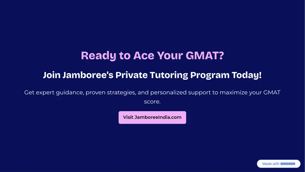 ready to ace your gmat