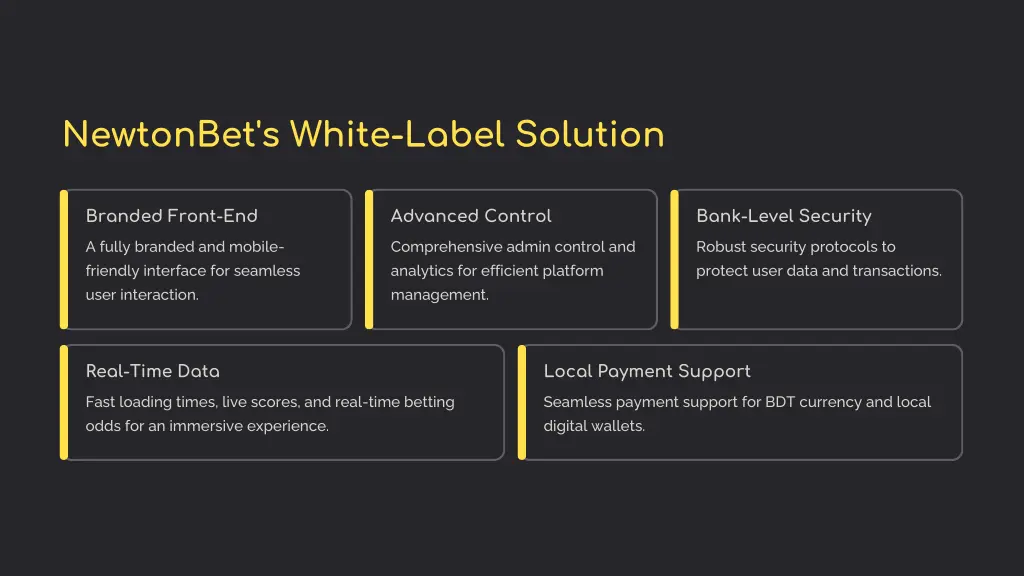 newtonbet s white label solution