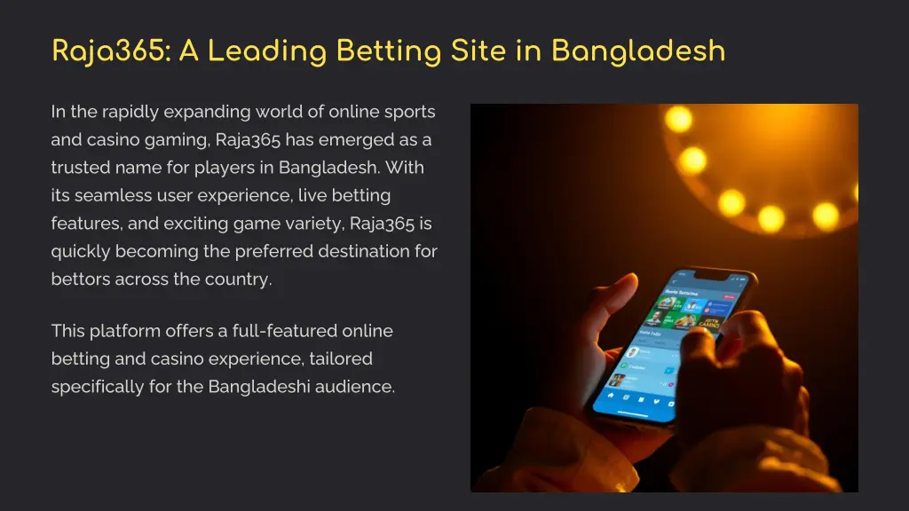raja365 a leading betting site in bangladesh