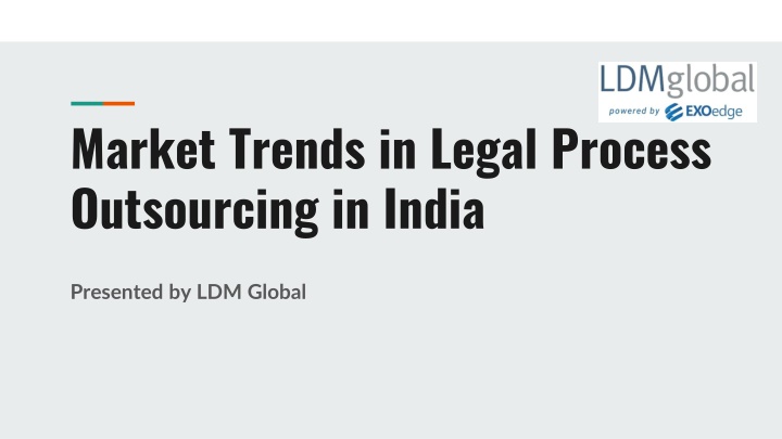 market trends in legal process outsourcing