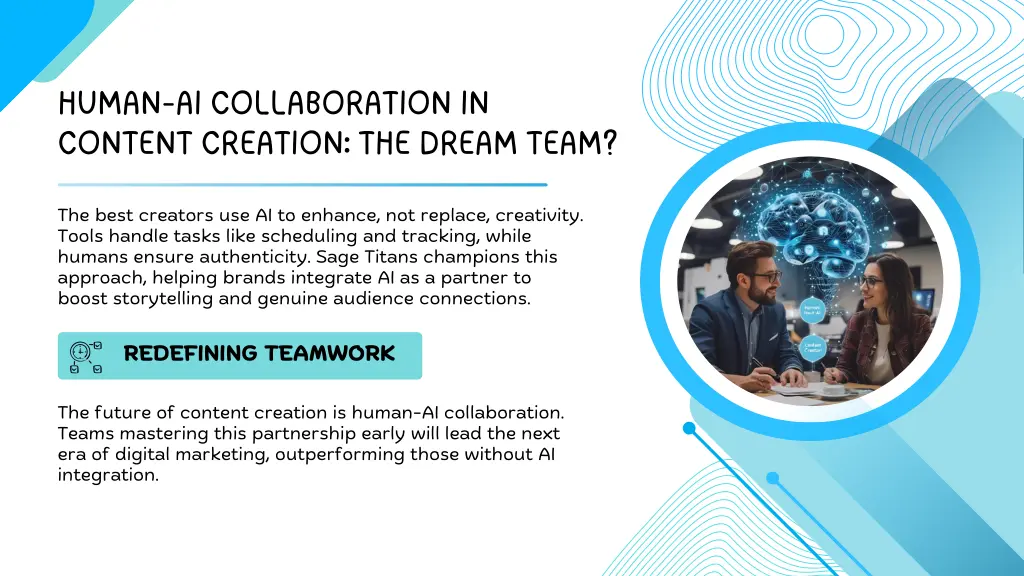 human ai collaboration in content creation