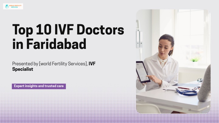 top 10 ivf doctors in faridabad