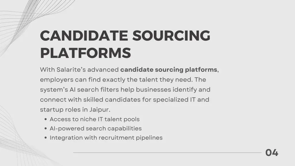 candidate sourcing platforms
