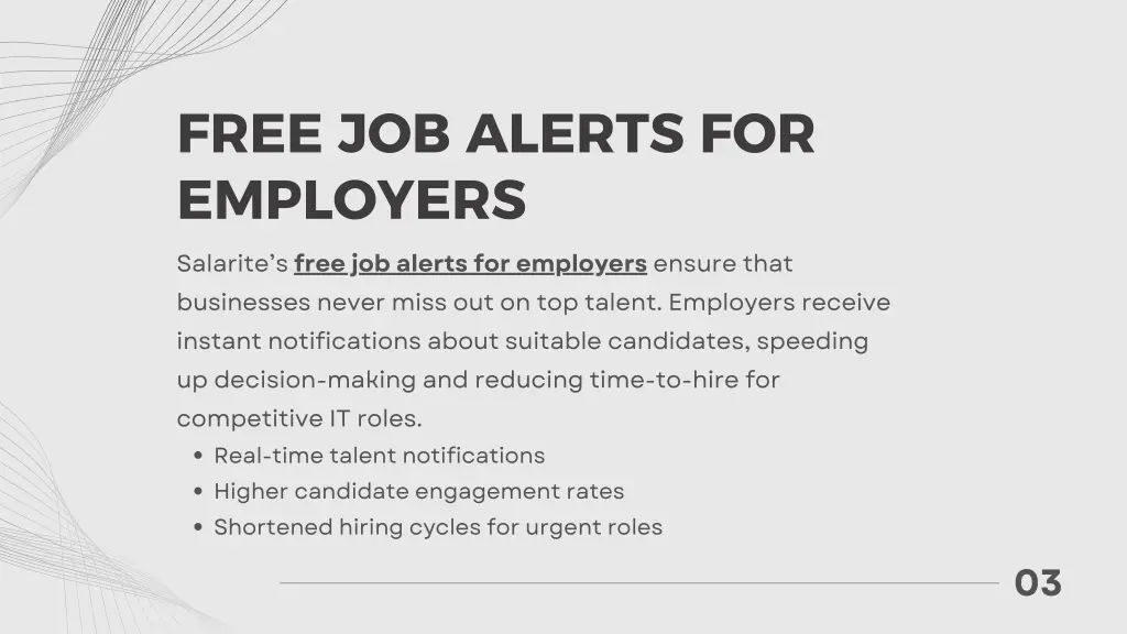 free job alerts for employers