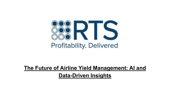 the future of airline yield management