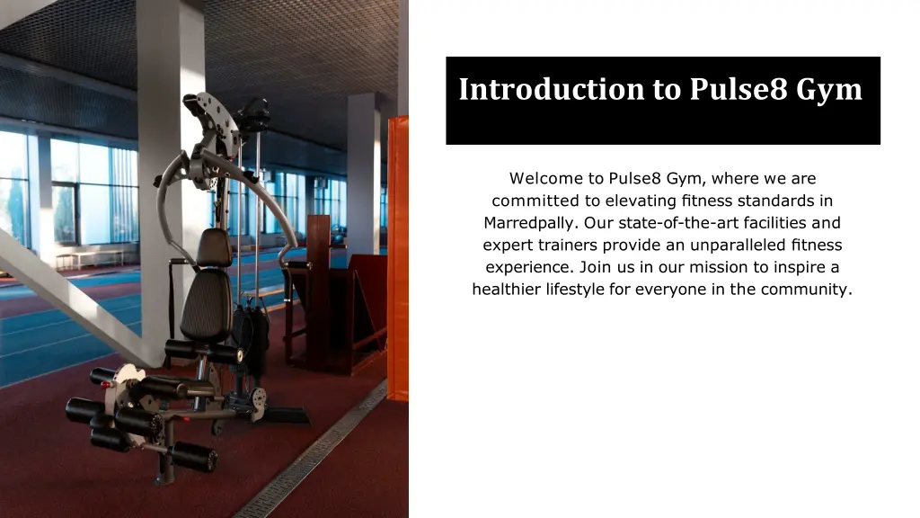 introduction to pulse8 gym
