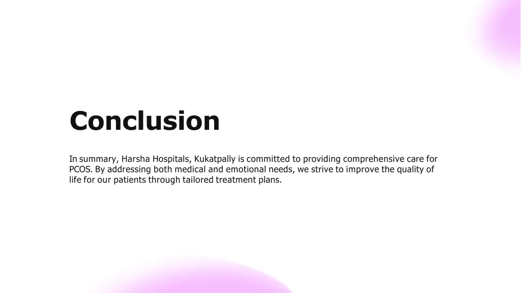 conclusion