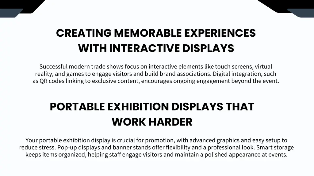 creating memorable experiences with interactive