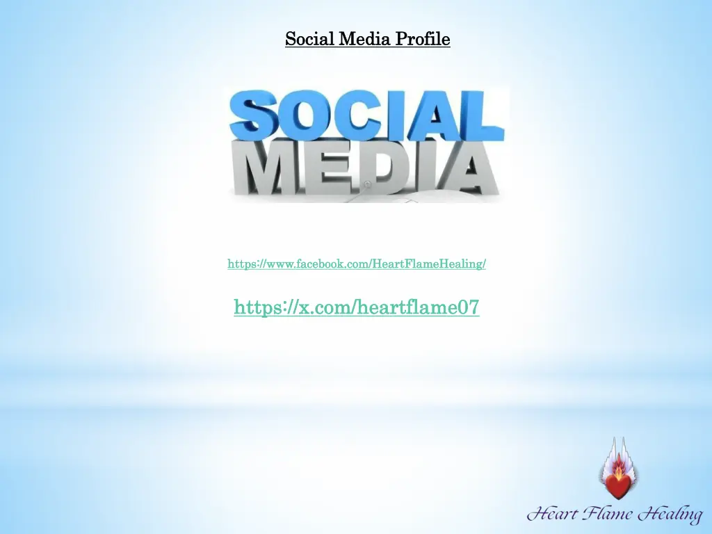 social media profile social media profile