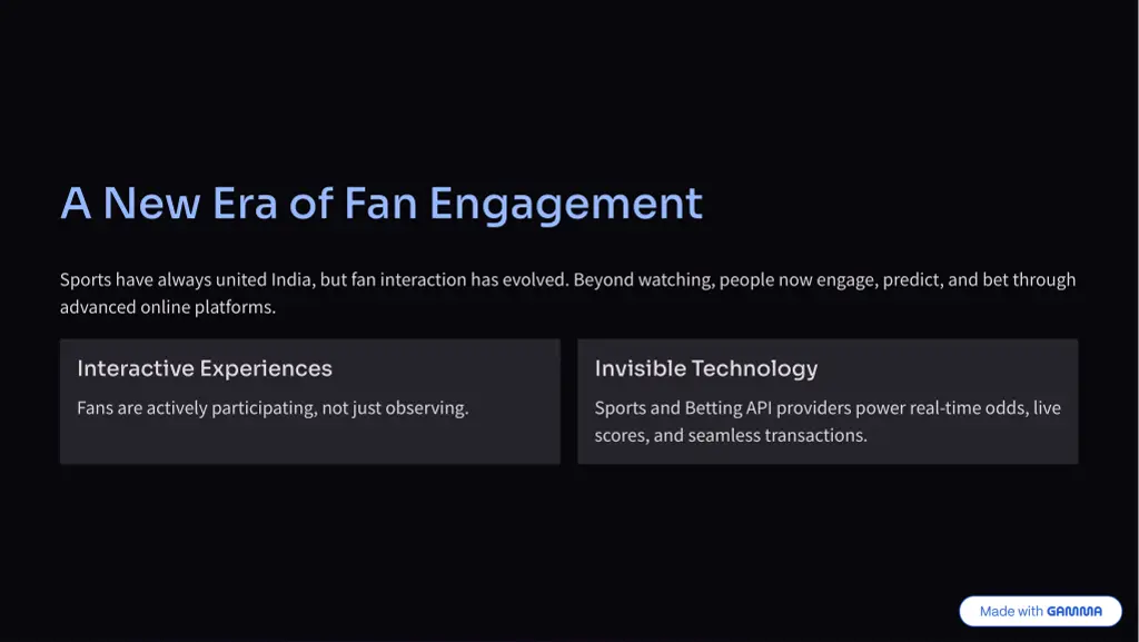 a new era of fan engagement