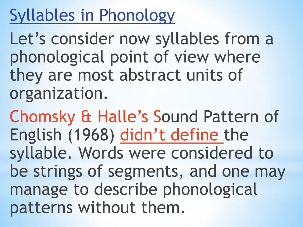 syllables in phonology let s consider