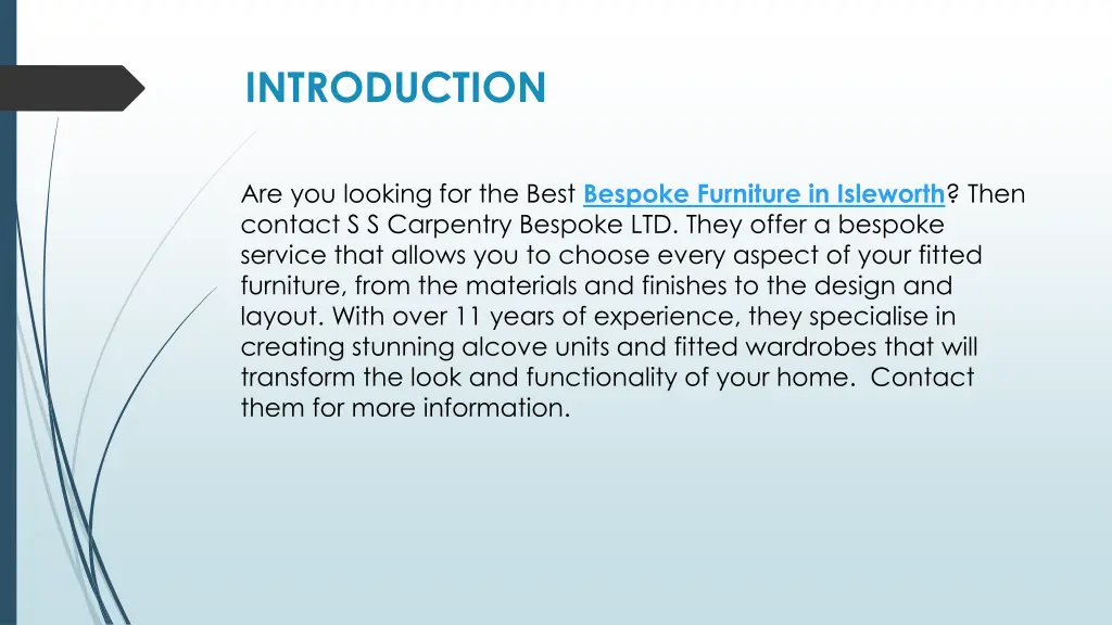 introduction