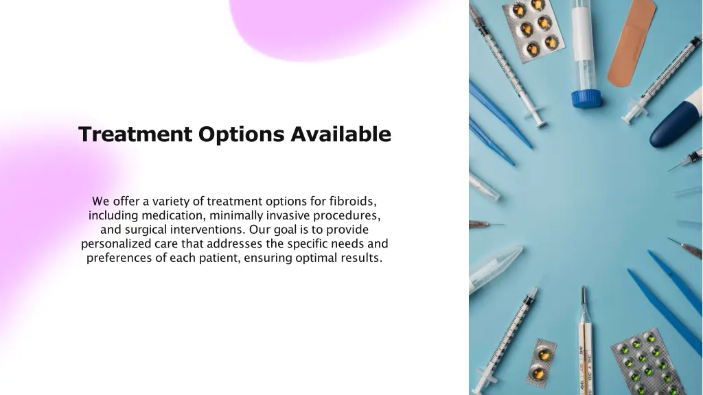 treatment options available