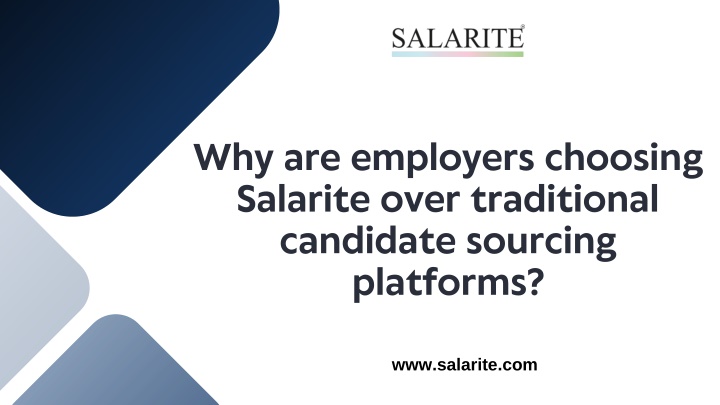 why are employers choosing salarite over