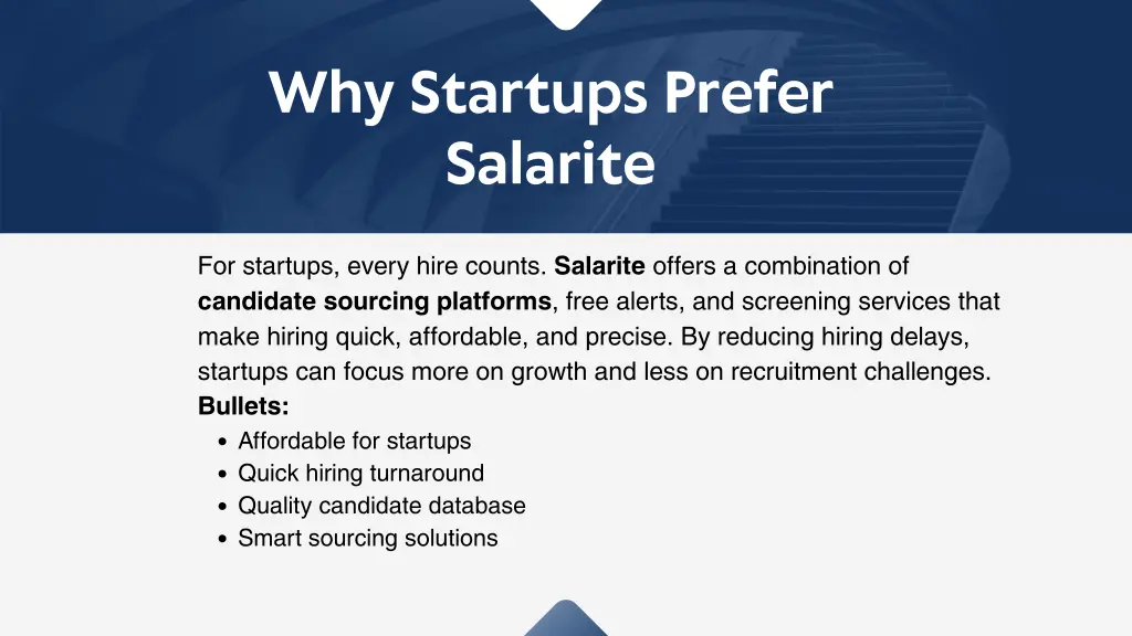 why startups prefer salarite