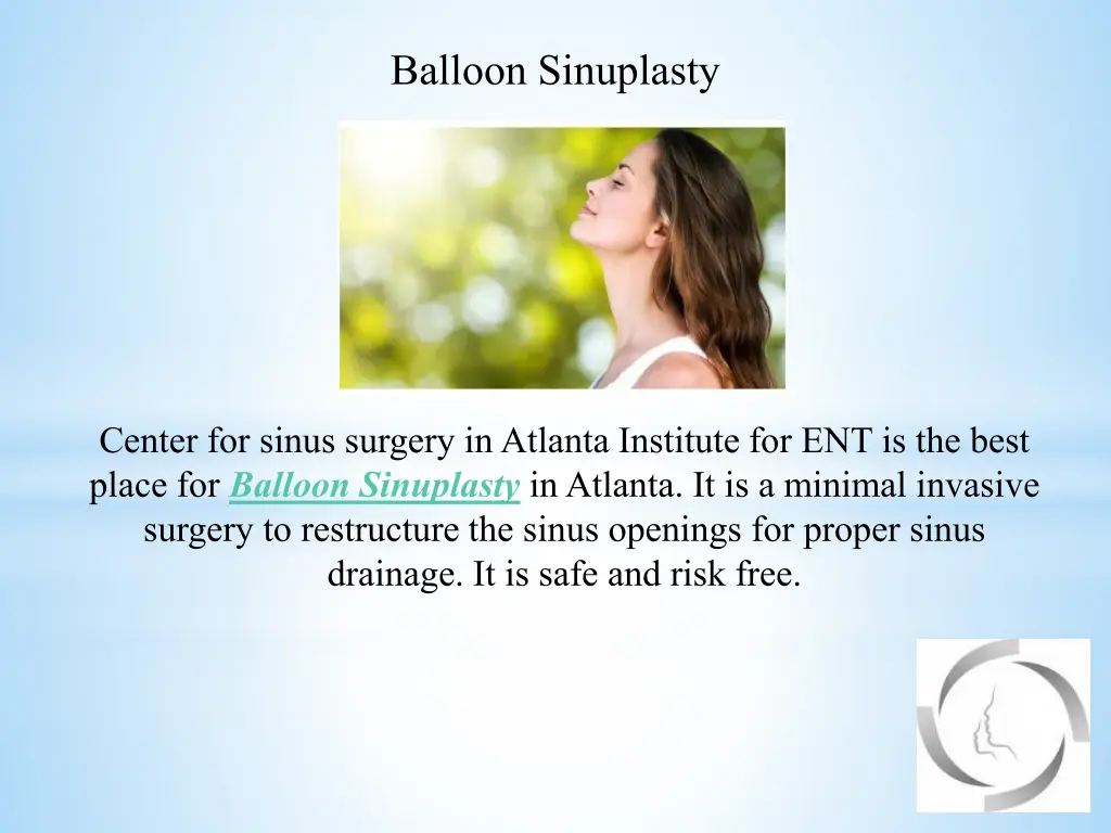 balloon sinuplasty