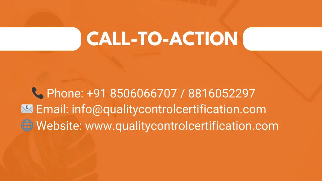 call to action